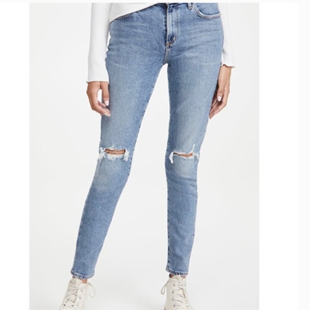 AGOLDE Sophie Mid Rise Ankle Jean Coastal Wash 23